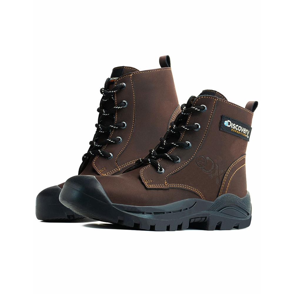 Bota Discovery Senderismo Antiderrapante Chocolate 22-25.5 Cafe