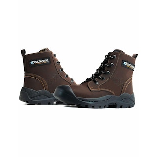 Foto 2 | Bota Discovery Senderismo Antiderrapante Chocolate 22-25.5 Cafe