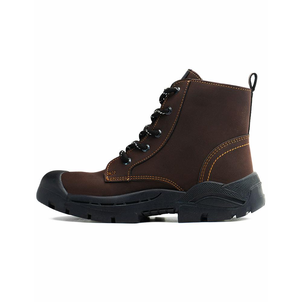 Foto 6 pulgar | Bota Discovery Senderismo Antiderrapante Chocolate 22-25.5 Cafe