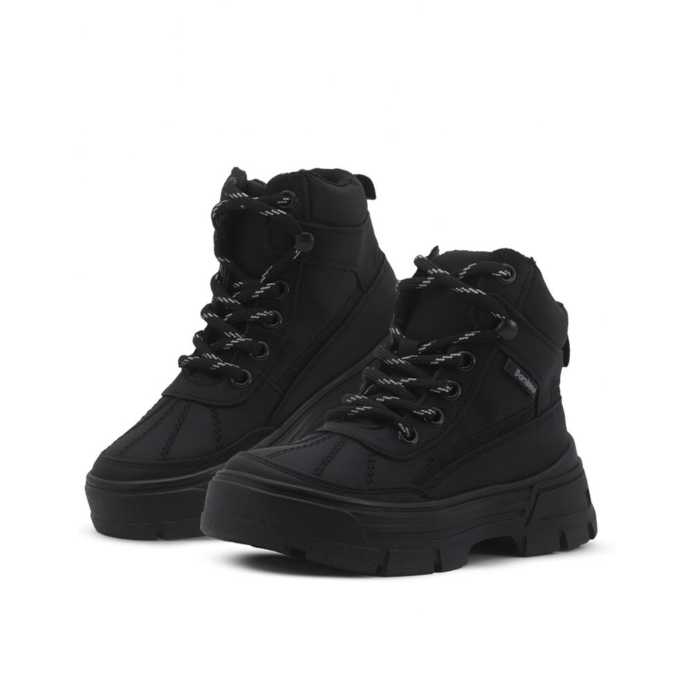 Foto 3 pulgar | Bota Botin Bambino Hiker Para Niño Antiderrapante Negro 18-3 Negro