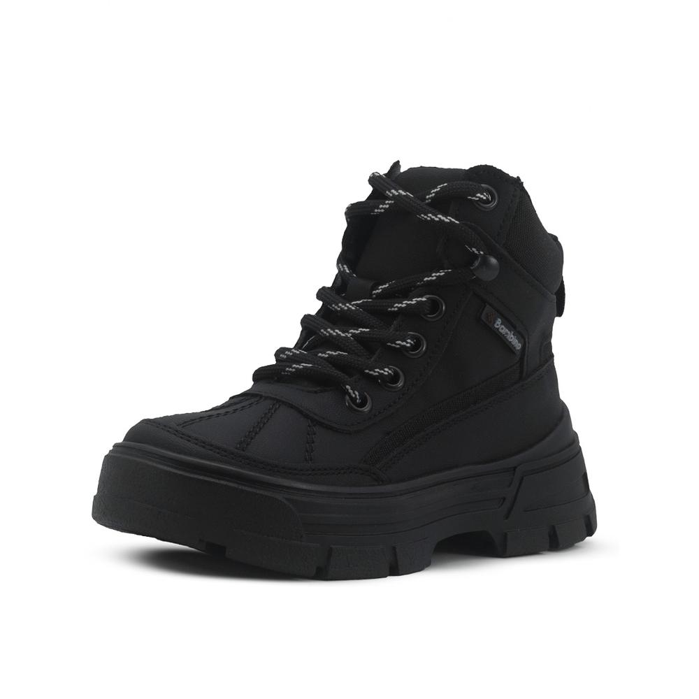 Foto 5 pulgar | Bota Botin Bambino Hiker Para Niño Antiderrapante Negro 18-3 Negro