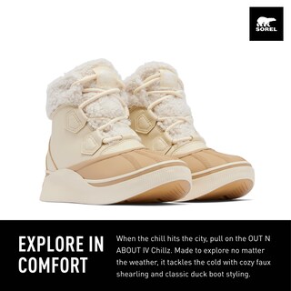 Foto 2 | Bota Sorel Out N About Lv Chillz Waterproof Women Honey 7 - Venta Internacional.