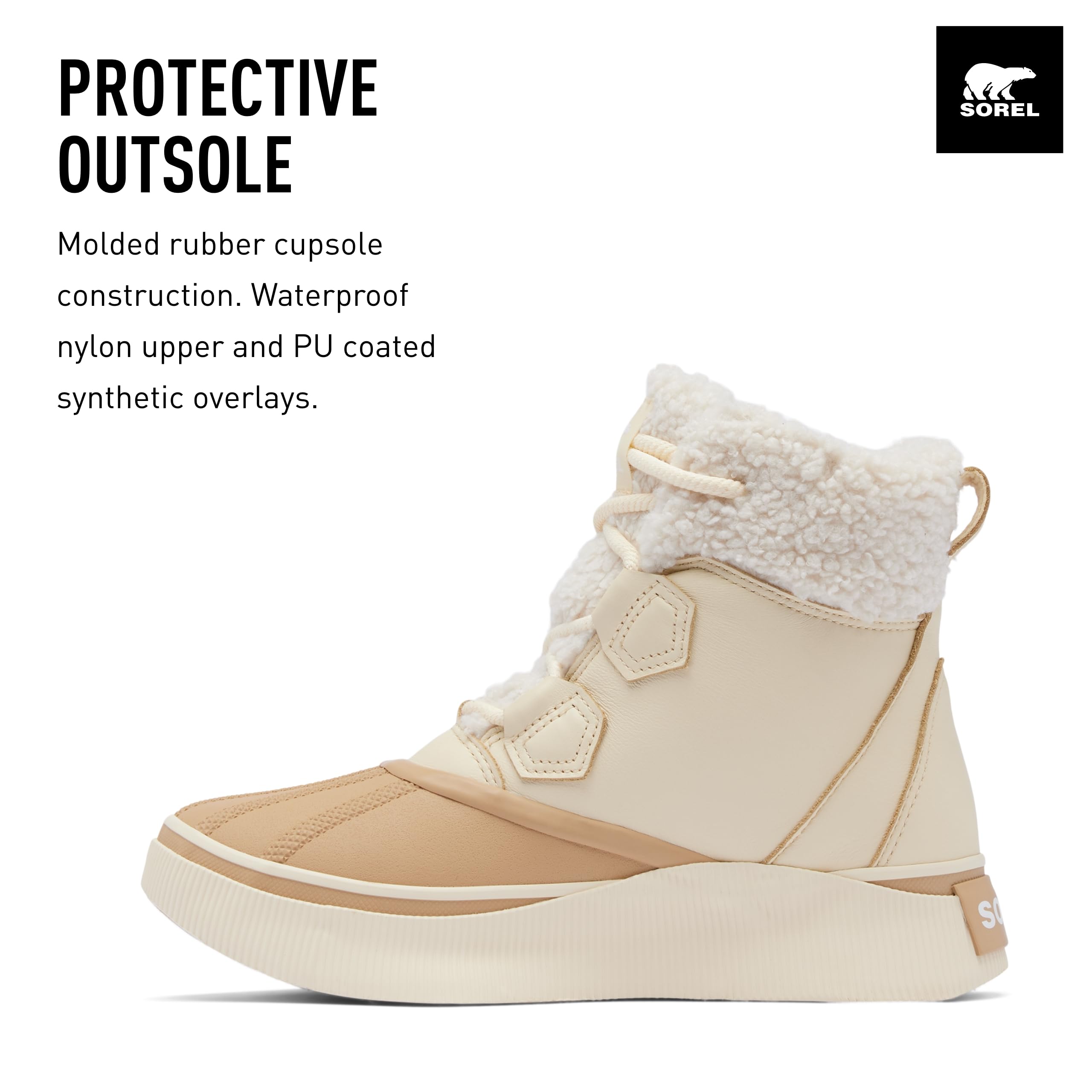 Foto 4 pulgar | Bota Sorel Out N About Lv Chillz Waterproof Women Honey 7 - Venta Internacional.