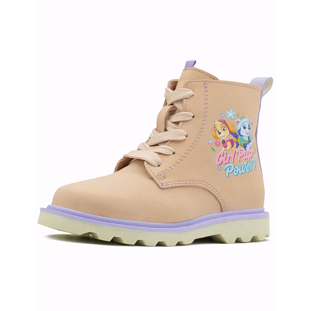 Foto 4 pulgar | Botín Niña Tropicana Maquillaje Antiderrapante Paw Patrol Beige