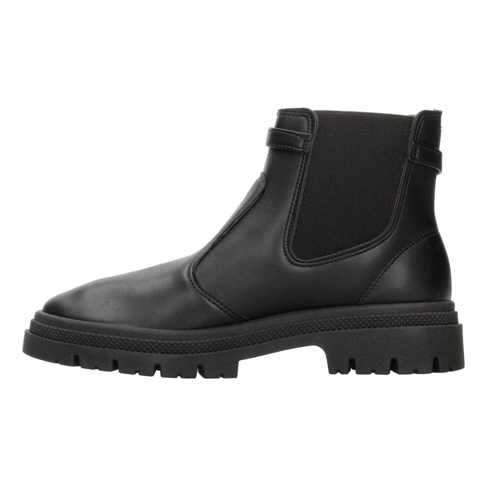 Foto 5 | Botín Chelsea Mujer Moleca Color Negro Con Cadena Dama Negro