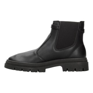 Foto 5 | Botín Chelsea Mujer Moleca Color Negro Con Cadena Dama Negro