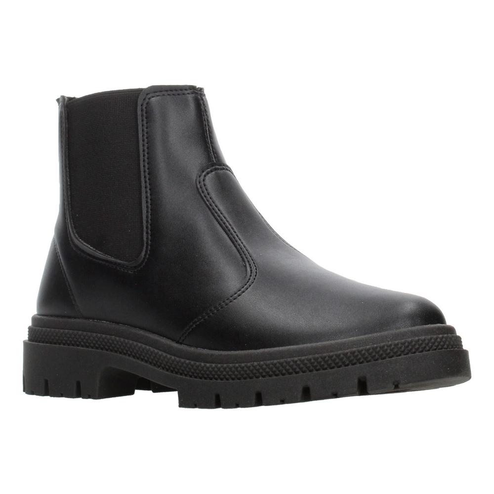 Foto 3 pulgar | Botín Chelsea Mujer Moleca Negro Elástico Ajustable Dama Negro