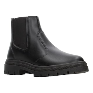 Foto 2 | Botín Chelsea Mujer Moleca Negro Elástico Ajustable Dama Negro