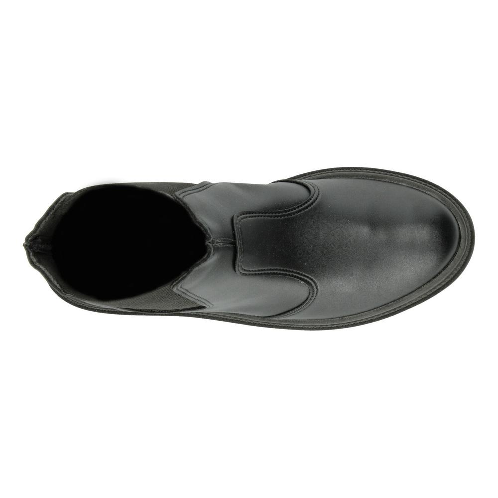 Foto 8 | Botín Chelsea Mujer Moleca Negro Elástico Ajustable Dama Negro