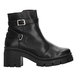 Botín Mujer Green Love Negro Tacón 6 Cm Cuadrado Casual Negro
