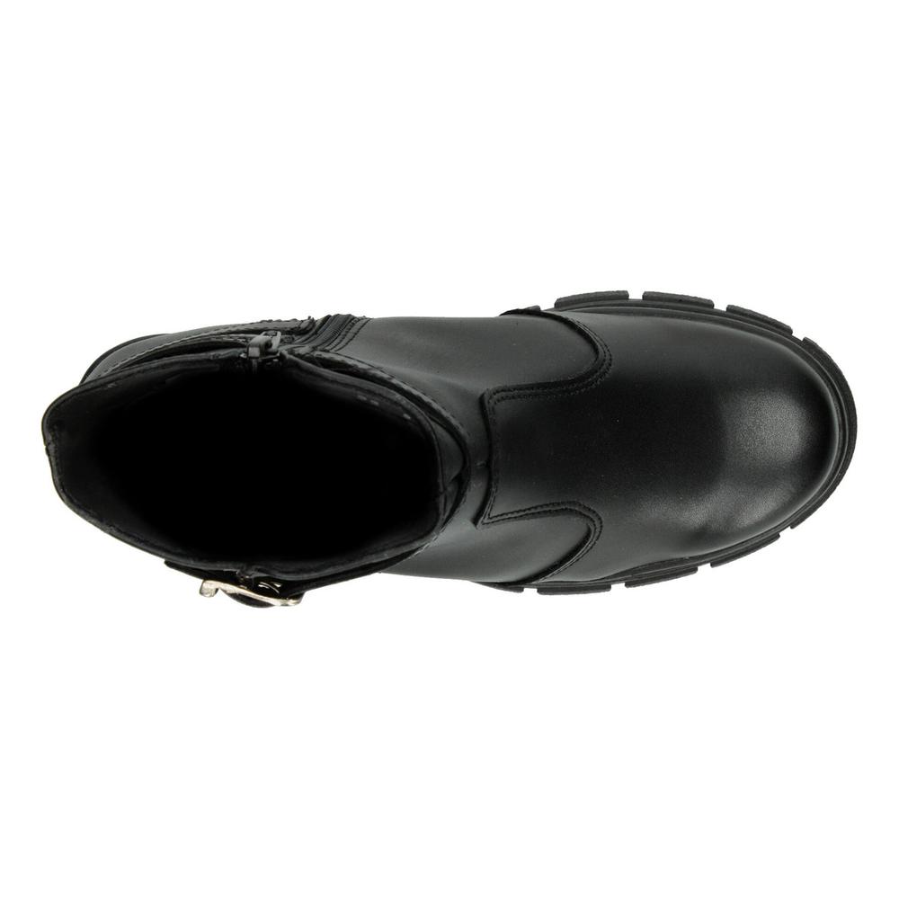 Foto 9 pulgar | Botín Mujer Green Love Negro Tacón 6 Cm Cuadrado Casual Negro