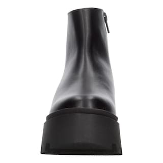 Foto 6 | Botín Mujer Salamandra Negro Liso Plataforma 6 Cm Para Dama Negro