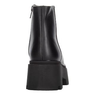 Foto 7 | Botín Mujer Salamandra Negro Liso Plataforma 6 Cm Para Dama Negro