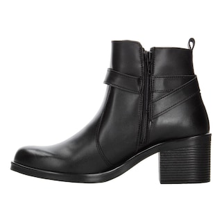 Foto 5 | Botín Mujer Green Love Negro Casual Clásico Con Tacón Negro