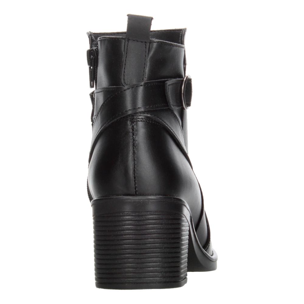Foto 7 | Botín Mujer Green Love Negro Casual Clásico Con Tacón Negro