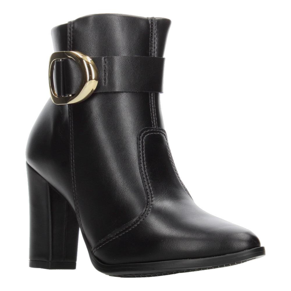 Foto 3 pulgar | Botines Dama Beira Rio Negro Casual Tacón 9 Cm Para Mujer Negro