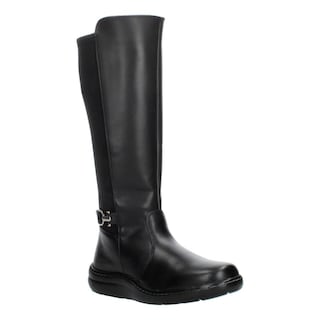 Foto 2 | Botas Mujer Green Love Negro Caña Alta Tubo Casual Para Dama Negro