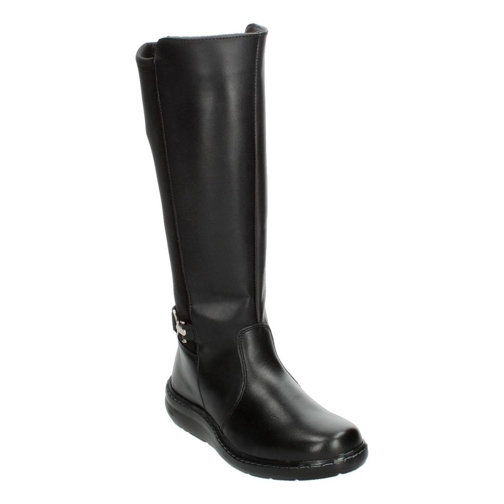 Foto 5 pulgar | Botas Mujer Green Love Negro Caña Alta Tubo Casual Para Dama Negro
