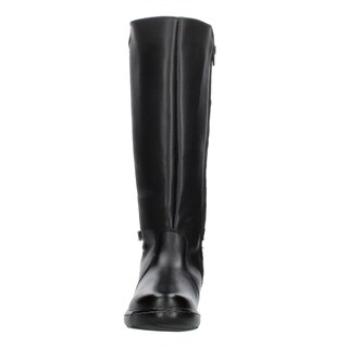 Foto 6 | Botas Mujer Green Love Negro Caña Alta Tubo Casual Para Dama Negro