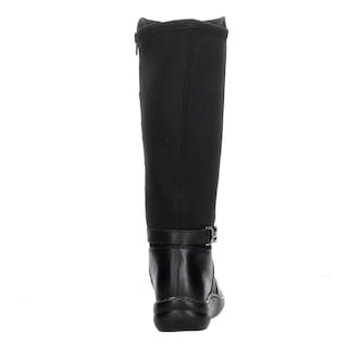 Foto 7 | Botas Mujer Green Love Negro Caña Alta Tubo Casual Para Dama Negro