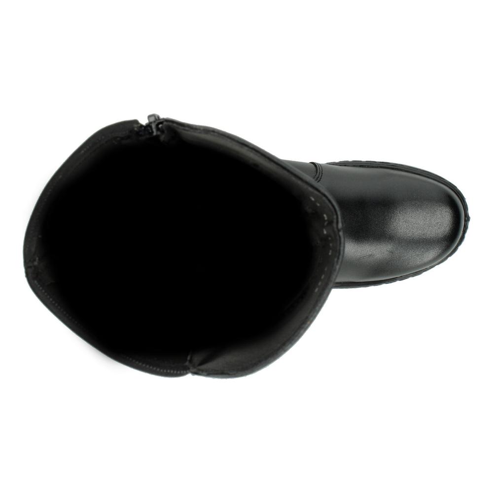 Foto 9 pulgar | Botas Mujer Green Love Negro Caña Alta Tubo Casual Para Dama Negro