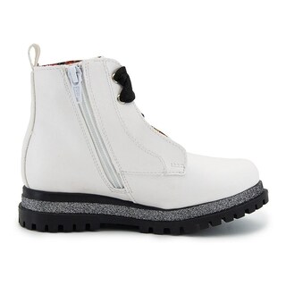 Foto 4 | Botin Moda Niña Distroller Chamoy Color Perla 15-21 Con Arco Beige