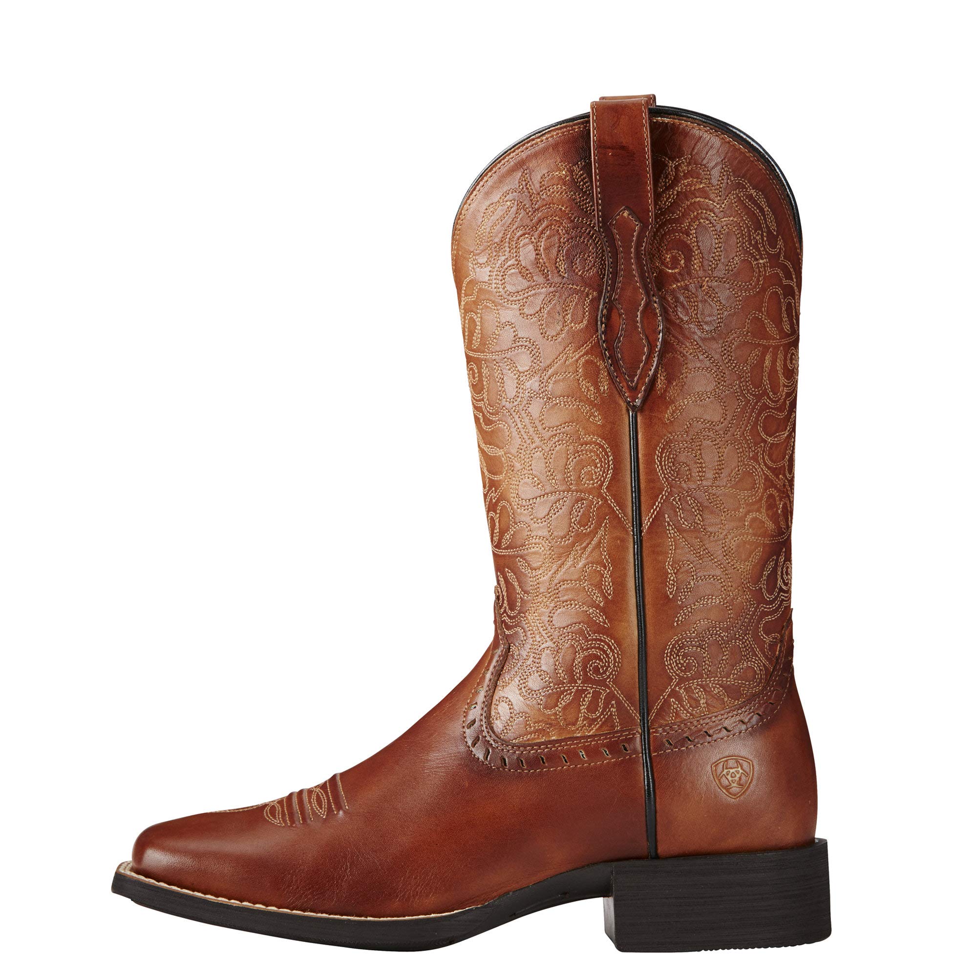 Foto 3 pulgar | Western Boot Ariat Remuda Para Mujer, Diseño Redondeado, Piel De Plena Flor - Venta Internacional.