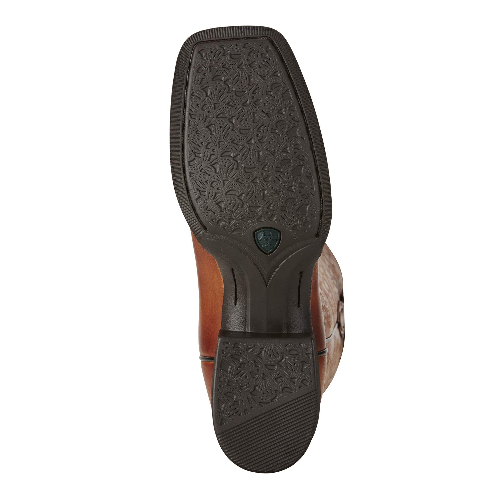 Foto 3 | Western Boot Ariat Remuda Para Mujer, Diseño Redondeado, Piel De Plena Flor - Venta Internacional.