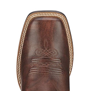 Foto 4 | Bota Vaquera Ariat De Piel Redonda Con Punta Cuadrada Y Punta Cuadrada - Venta Internacional.