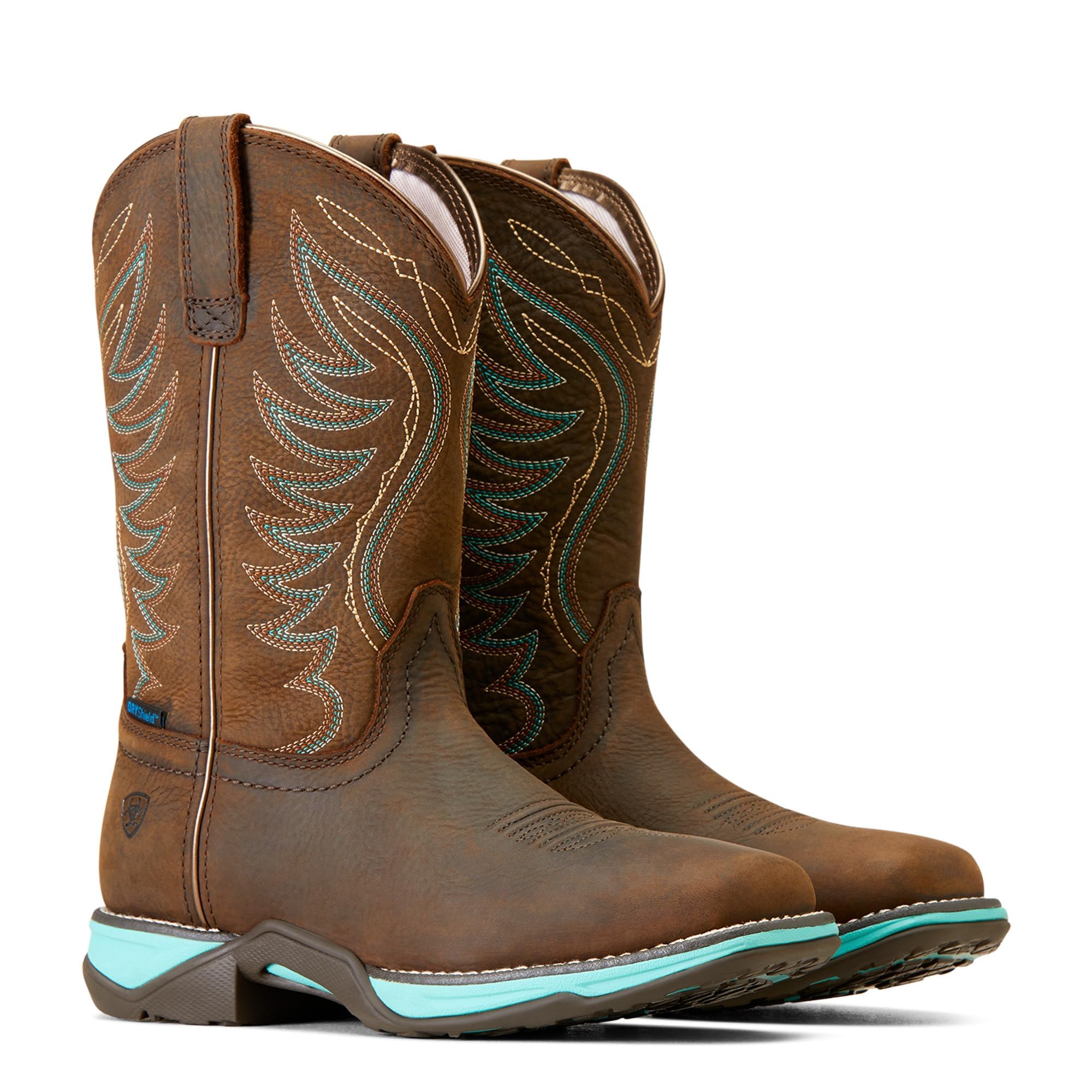 Foto 2 pulgar | Botas Ariat Para Mujer Anthem H2o, Marrón Tostado Oscuro, 10.5b - Venta Internacional.