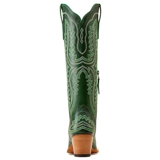 Foto 5 | Botas Ariat Casanova Bordadas Para Mujer, Hasta La Rodilla, Verde 37eu - Venta Internacional.