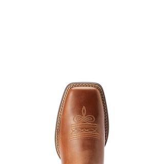 Foto 4 | Bota Vaquera Ariat De Piel Redonda Con Punta Cuadrada Y Punta Cuadrada - Venta Internacional.