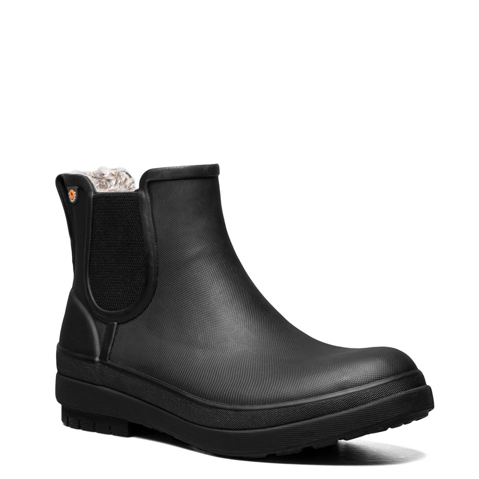 Bota Bogs Amanda Plush Ii Chelsea Para Mujer, Color Negro, Talla 6 - Venta Internacional.