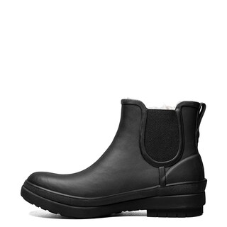 Foto 4 | Bota Bogs Amanda Plush Ii Chelsea Para Mujer, Color Negro, Talla 6 - Venta Internacional.