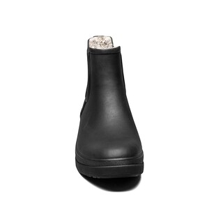 Foto 5 | Bota Bogs Amanda Plush Ii Chelsea Para Mujer, Color Negro, Talla 6 - Venta Internacional.