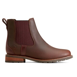 Foto 3 | Bota Ariat Wexford Waterproof Chelsea Marrón Oscuro Para Mujer - Venta Internacional.