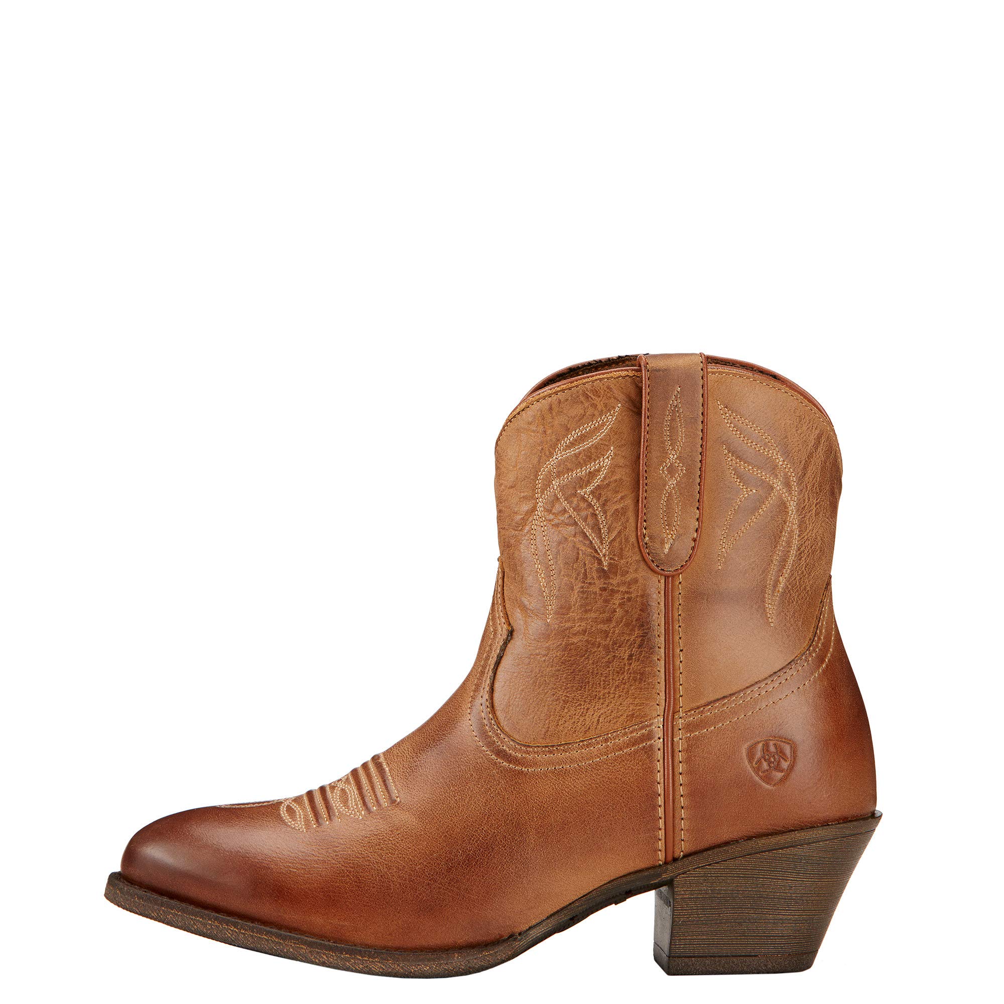 Foto 2 | Bota Ariat Darlin Western De Piel Blanca Para Mujer, Talla 10b - Venta Internacional.