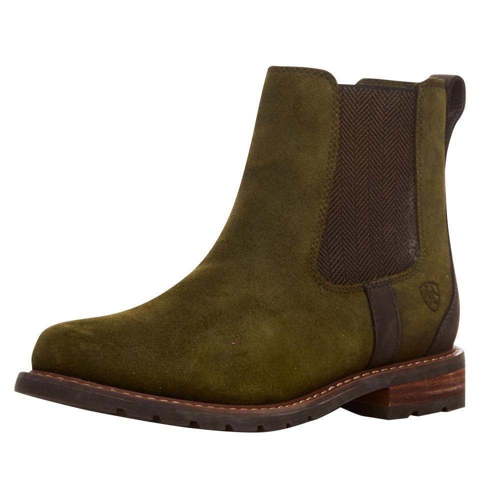 Foto 1 | Bota Ariat Wexford Waterproof Chelsea Olive Para Hombre - Venta Internacional.