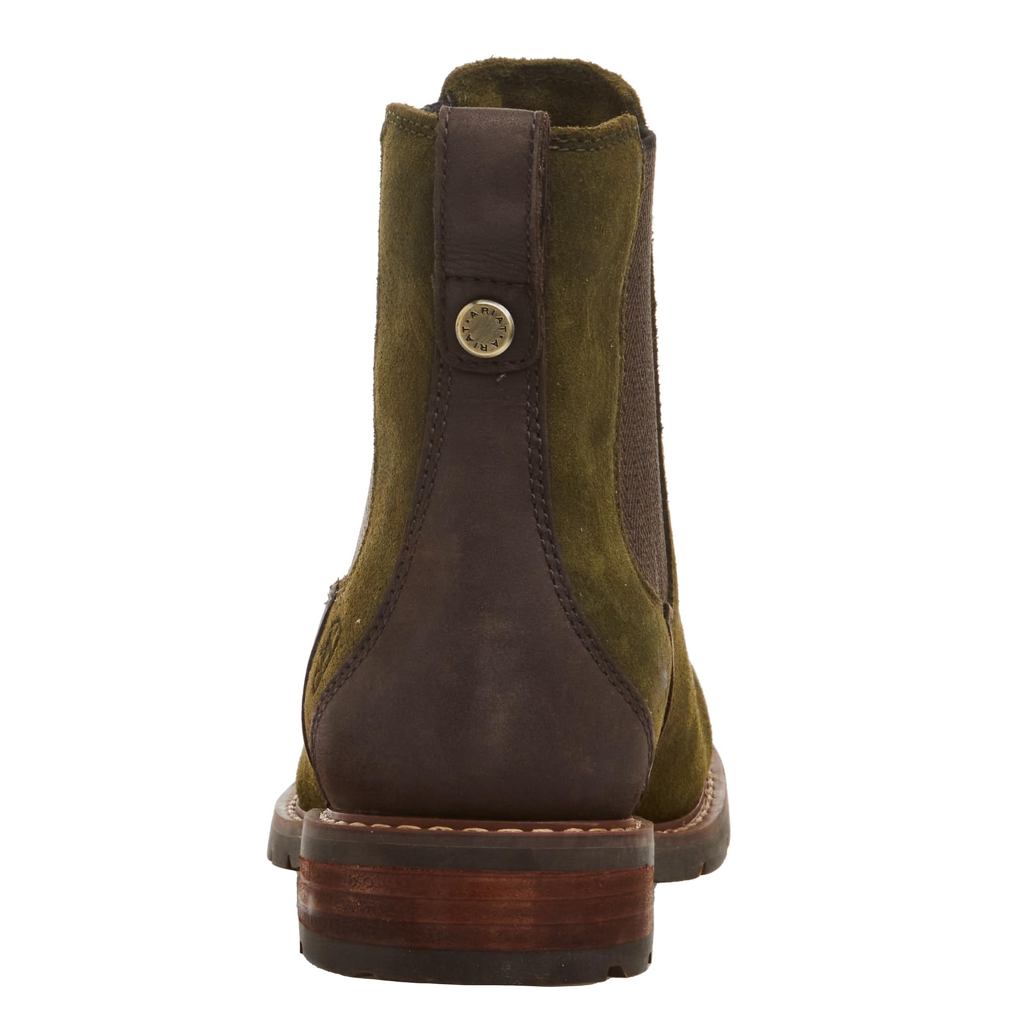 Foto 3 | Bota Ariat Wexford Waterproof Chelsea Olive Para Hombre - Venta Internacional.