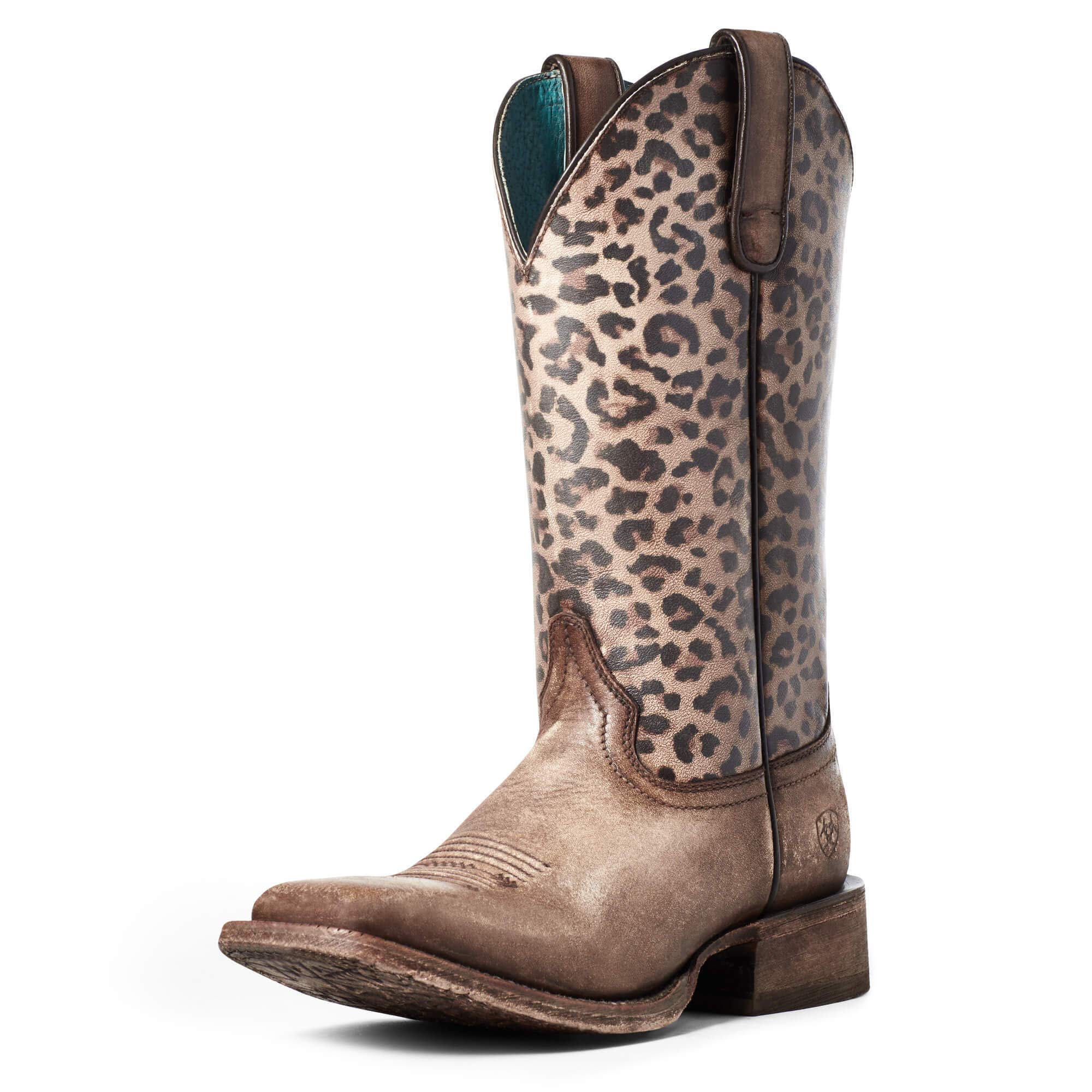 Bota Ariat Circuit Savanna Western De Piel Para Mujer - Venta Internacional.