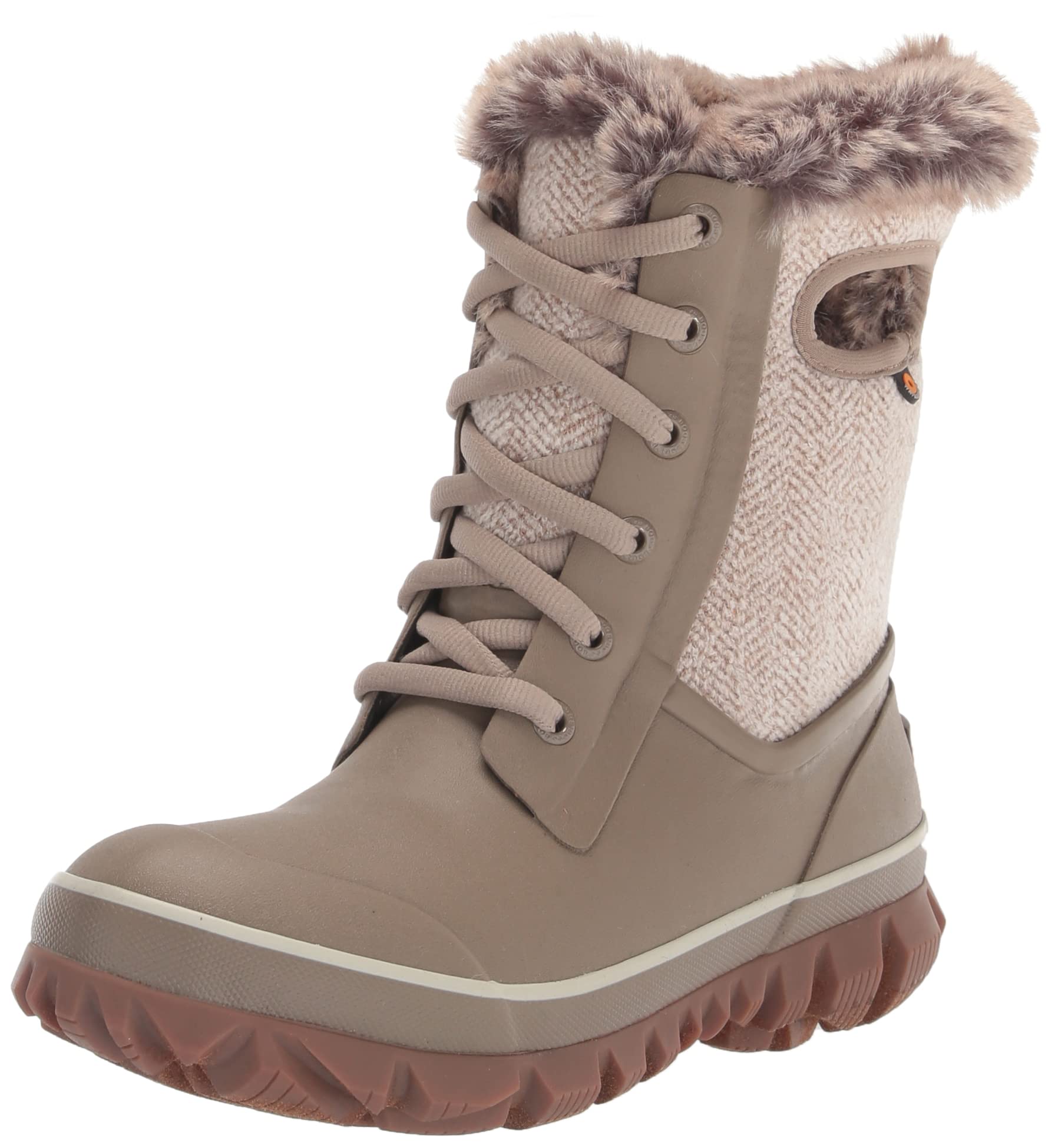 Botas De Nieve Bogs Arcata Impermeables Para Mujer, Color Topo, Talla 8 - Venta Internacional.