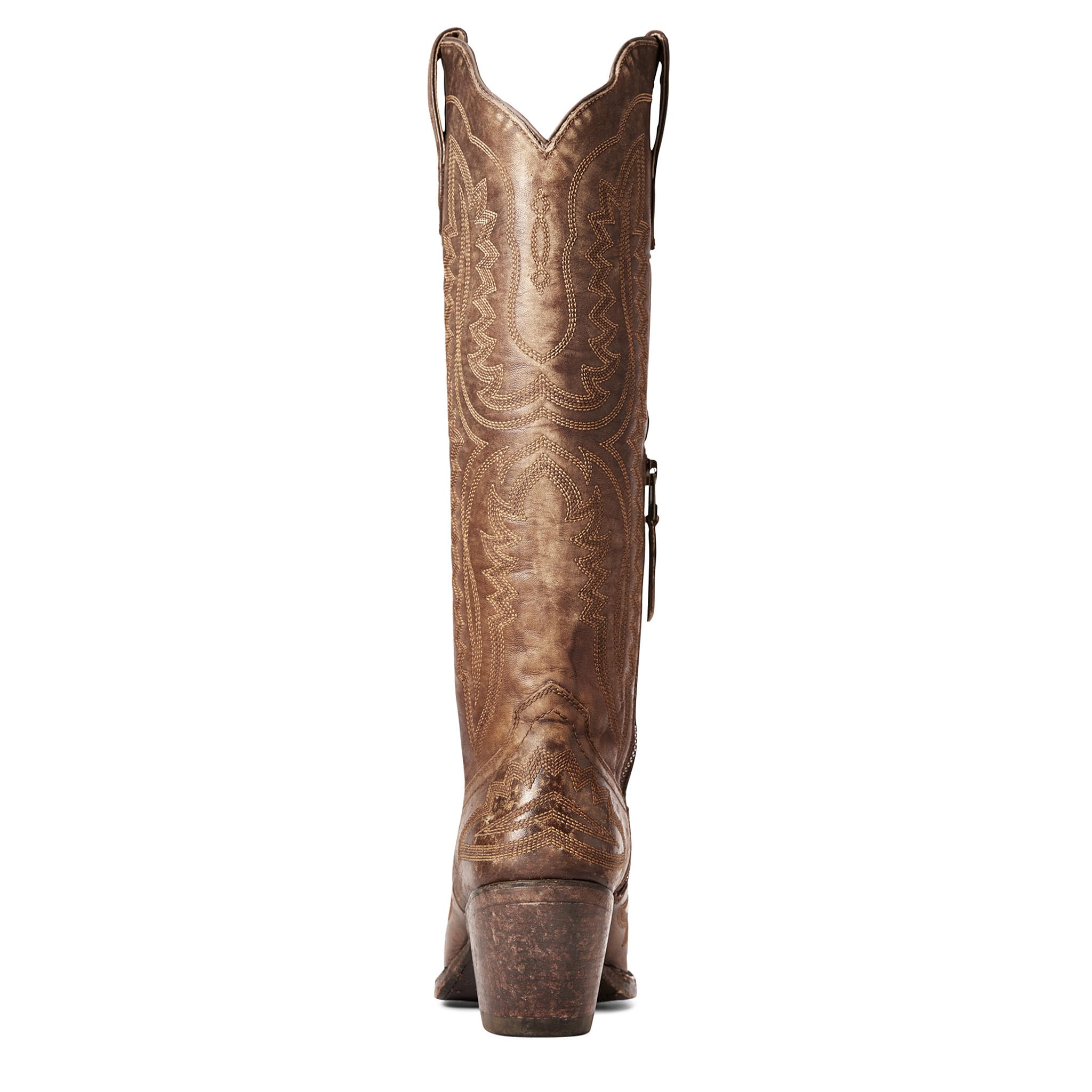 Foto 2 | Bota Vaquera Ariat Casanova De Piel Hasta La Rodilla Para Mujer - Venta Internacional.
