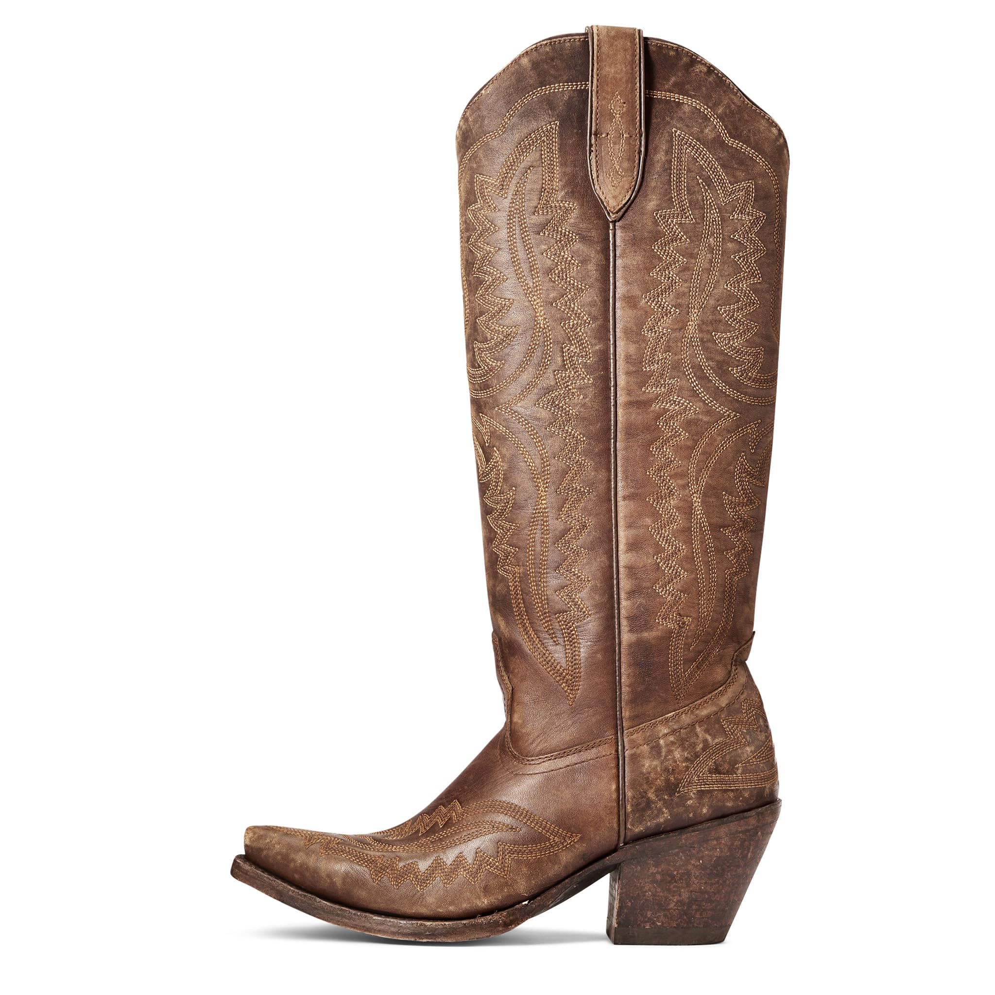 Foto 3 | Bota Vaquera Ariat Casanova De Piel Hasta La Rodilla Para Mujer - Venta Internacional.