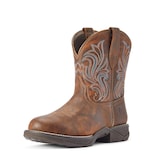 Boot Ariat Anthem, Pantalones Cortos De Piel Vaquera Con Punta Redonda, Para Mujer - Venta Internacional.