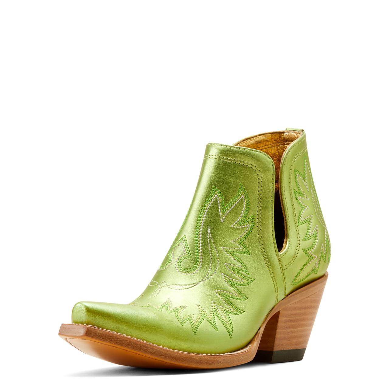 Foto 2 pulgar | Bota Ariat Dixon Western Para Mujer, Color Verde Eléctrico, Apple, Talla 8 - Venta Internacional.