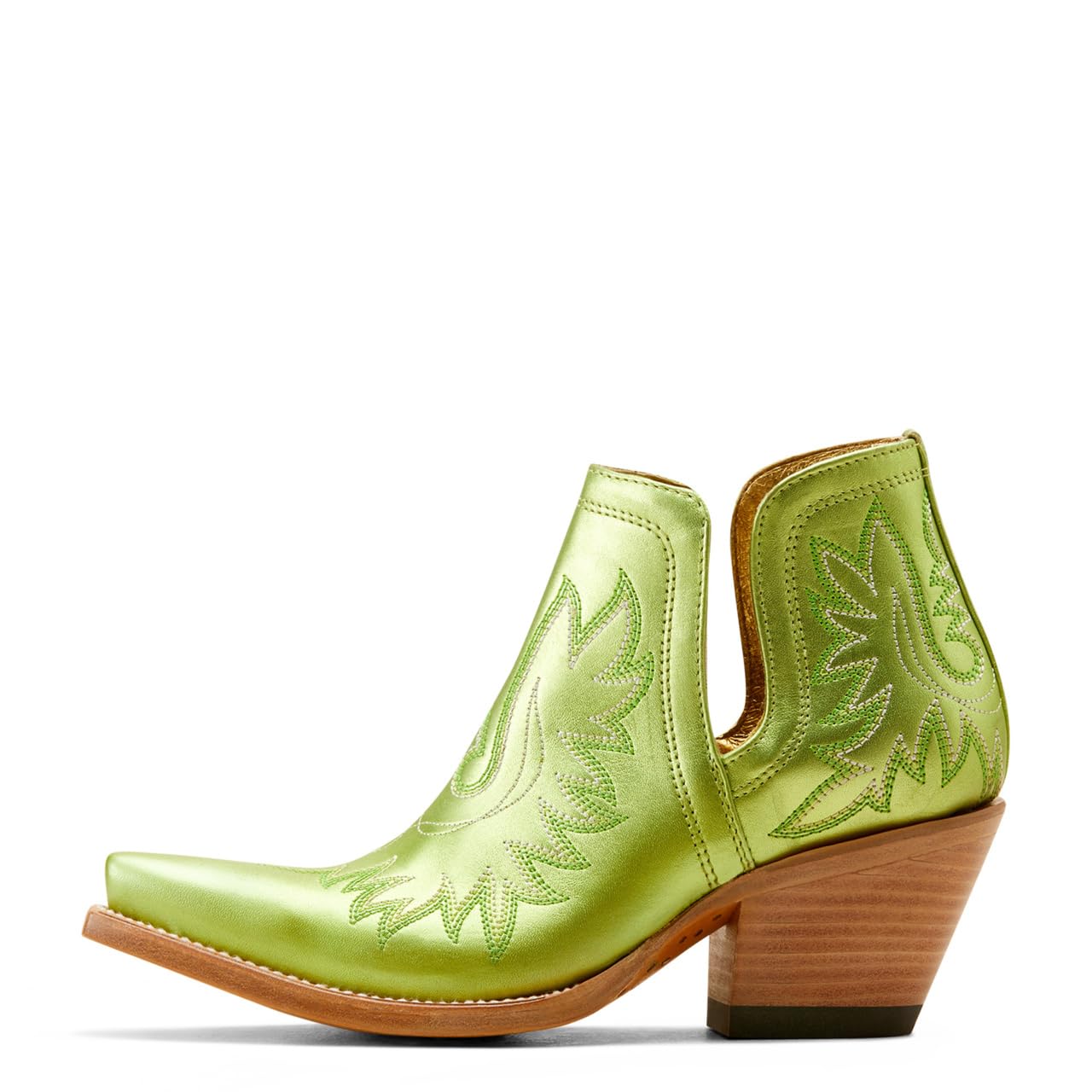 Foto 4 pulgar | Bota Ariat Dixon Western Para Mujer, Color Verde Eléctrico, Apple, Talla 8 - Venta Internacional.