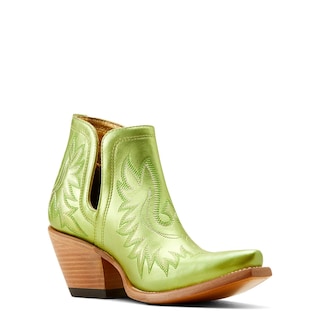 Foto 4 | Bota Ariat Dixon Western Para Mujer, Color Verde Eléctrico, Apple, Talla 8 - Venta Internacional.