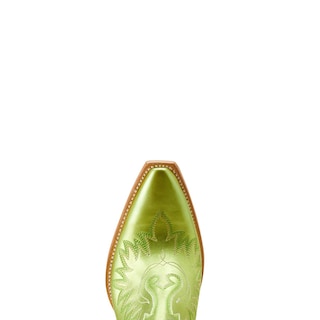 Foto 6 | Bota Ariat Dixon Western Para Mujer, Color Verde Eléctrico, Apple, Talla 8 - Venta Internacional.