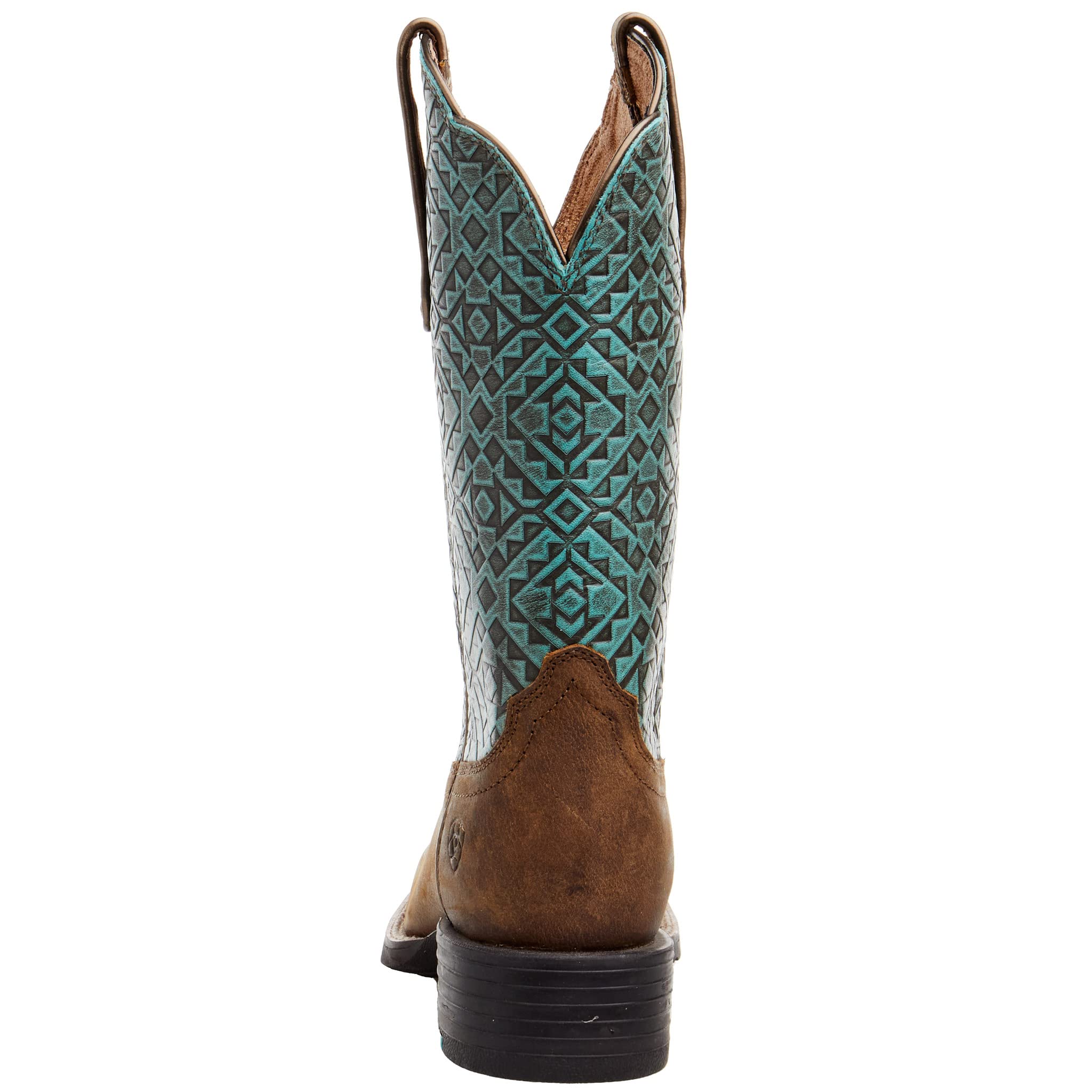 Foto 4 pulgar | Bota Vaquera Ariat, Redonda, Ancha Y Con Punta Cuadrada, Para Mujer, Estilo Old Earth - Venta Internacional.
