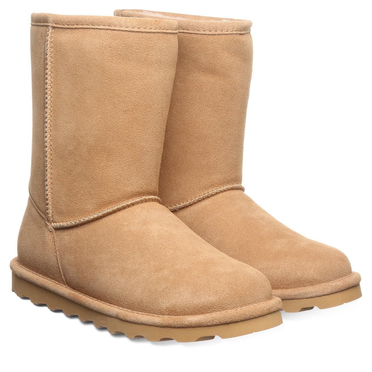 Foto 7 | Boot Bearpaw Elle Short Iced Coffee Classic De Gamuza Para Mujer - Venta Internacional.